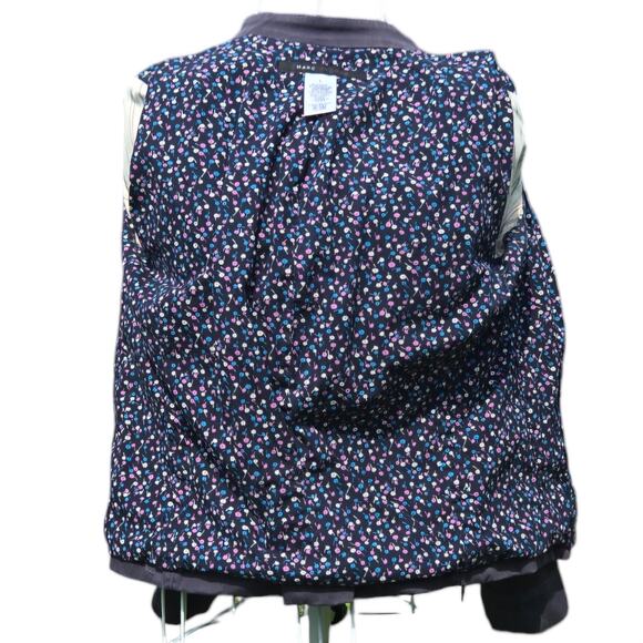 Marc Jacob's slate navy blazer with a floral lining and mandarin collar - Picture 6 of 7